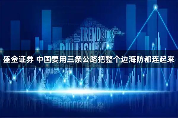 盛金证券 中国要用三条公路把整个边海防都连起来